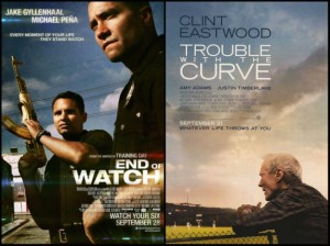 Mini Review: End of Watch and Trouble With The Curve